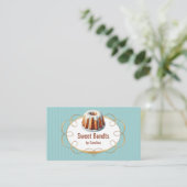 Bundt Cake Bakery Visitekaartje (Staand voorkant)