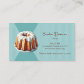 Bundt Cake Bakery Visitekaartje (Achterkant)