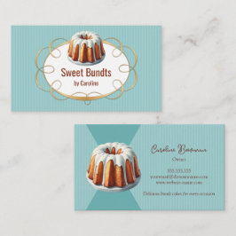 Bundt Cake Bakery Visitekaartje