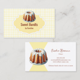 Bundt Cake Bakery Visitekaartje