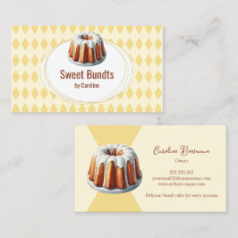 Bundt Cake Bakery Visitekaartje