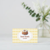 Bundt Cake Bakery Visitekaartje (Staand voorkant)