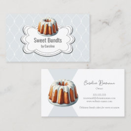 Bundt Cake Bakery Visitekaartje