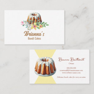 Bundt Cake Bakkerij Visitekaartje