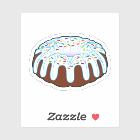 Bundt Cake Sticker (Vel)