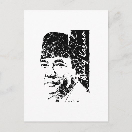 Bung Karno Briefkaart (Voorkant)