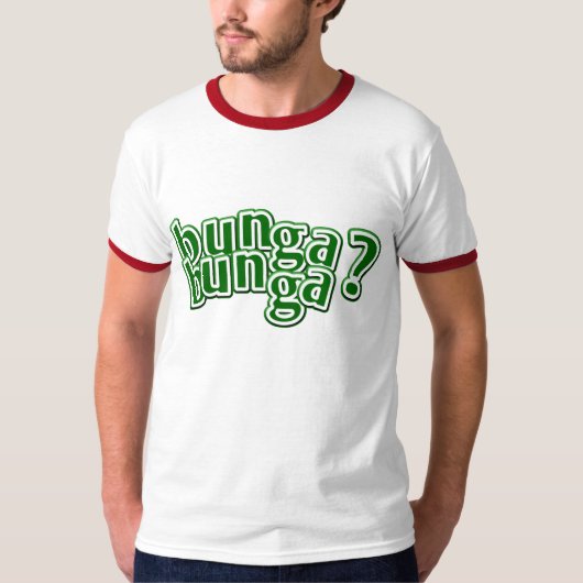 Bunga bunga t-shirt (Voorkant)