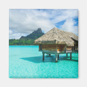 Bungalow, Bora Bora magnet