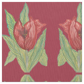 Bungalow Tulip Fabric Stof (Close Up)