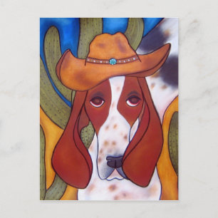 Bungalowart.com Briefkaart Desert Hound