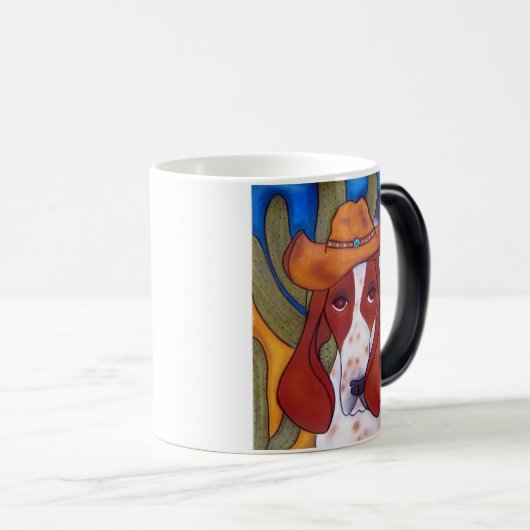 Bungalowart.com Desert Hound Morphing Mok (Voorkant rechts)