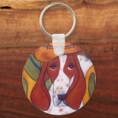 Bungalowart.com Desert Hound Sleutelhanger (Voorkant)