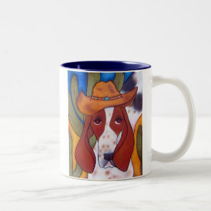 Bungalowart.com Desert Hound Two-Tone Mok