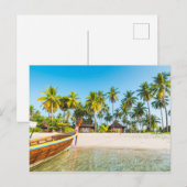 Bungalows op de strand | Ko Mook, Thailand Briefkaart (Voorkant / Achterkant)