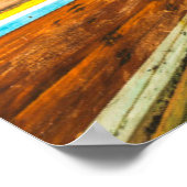 Bungalows op de strand | Ko Mook, Thailand Poster (Hoek)