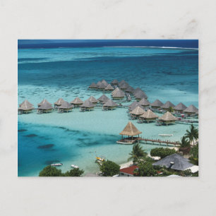 Bungalows van Beachcomber Hotel Briefkaart