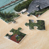 Bungalows van Beachcomber Hotel Legpuzzel (Zijkant)
