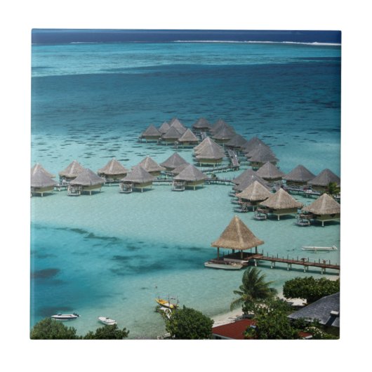 Bungalows van Beachcomber Hotel Tegeltje (Voorkant)