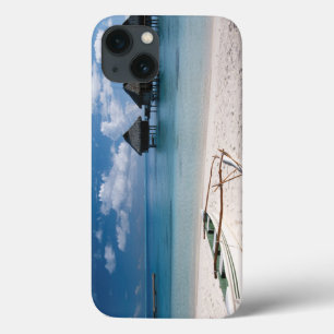 Bungalows van het strand Motu Toopua Case-Mate iPhone Case