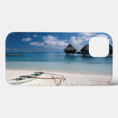 Bungalows van het strand Motu Toopua Case-Mate iPhone Case (Achterkant (horizontaal))