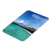 bungalows watermaldiven magneet (Linkerzijde)