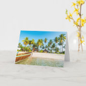 Bungalowwen op Strand | Ko Mook, Thailand Kaart (Gele Bloem)