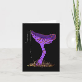 Bungee Jumping Amethyst Deceiver Mushroom Kaart