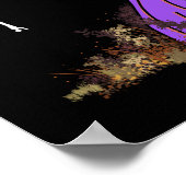 Bungee Jumping Amethyst Deceiver Mushroom Poster (Hoek)