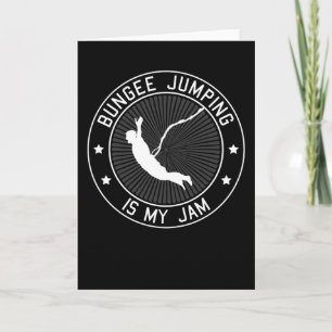 Bungee Jumping Bungy Jumping Gezegde Gift Kaart