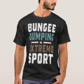 Bungee Jumping Design T-shirt (Voorkant)