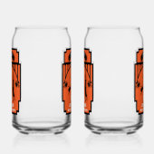 Bungee Jumping huwelijkscadeau Blikvorm Glas (Links)