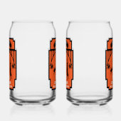 Bungee Jumping huwelijkscadeau Blikvorm Glas (Rechts)