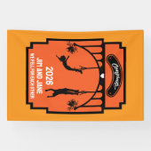 Bungee Jumping huwelijkscadeau Spandoek (Horizontaal)