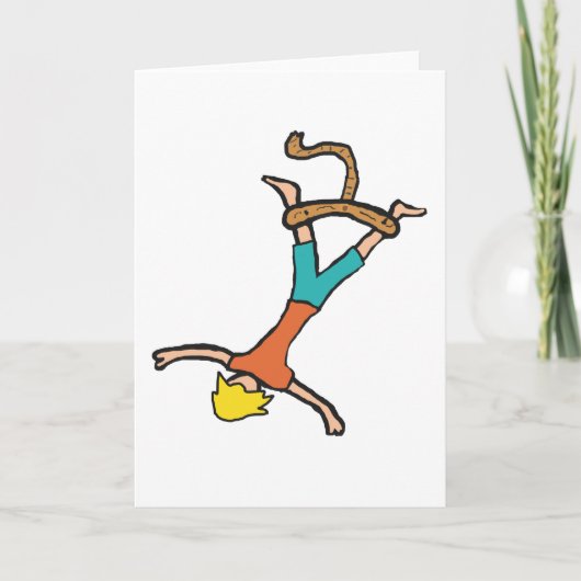 Bungee Jumping Kaart (Voorkant)