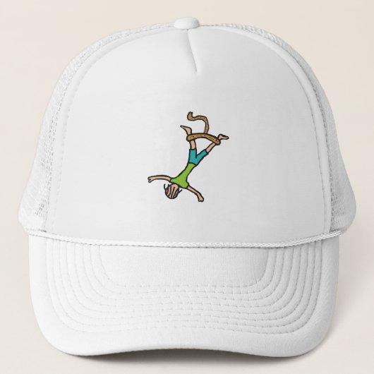 Bungee Jumping Trucker Pet (Voorkant)