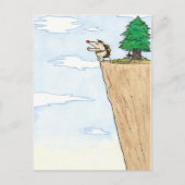 BUNGEE KISS briefkaart van Nicole Janes (Voorkant)