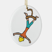 Bungeejumpen Keramisch Ornament (Rechts)