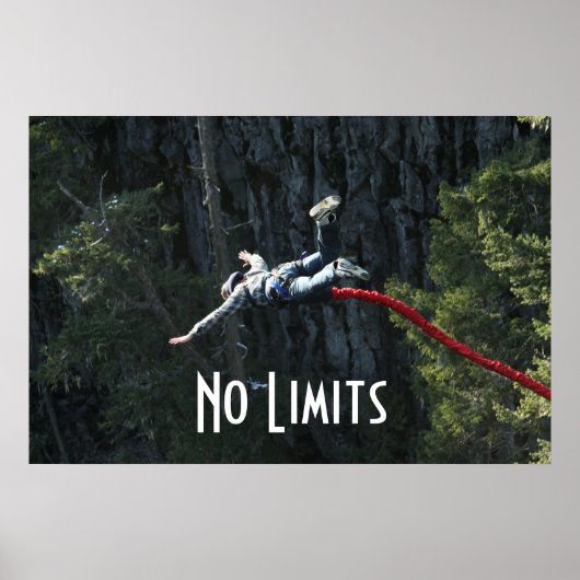Bungeejumpen Zonder Grenzen Poster (Voorkant)