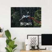Bungeejumpen Zonder Grenzen Poster (Thuiskantoor)