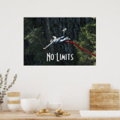 Bungeejumpen Zonder Grenzen Poster (Keuken)
