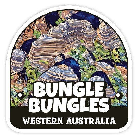 Bungle Bungles, Western Australië Sticker