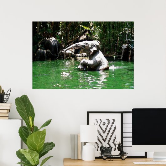 Bungle in het Oerwoud 36 x 24 Poster (Thuiskantoor)