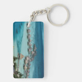 Bunglows of Beachcomber Hotel Sleutelhanger (achterkant)