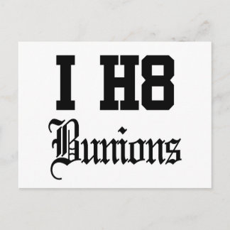 bunions briefkaart