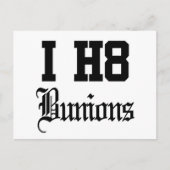 bunions briefkaart (Voorkant)