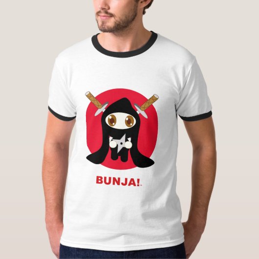 BUNJA! T-SHIRT (Voorkant)