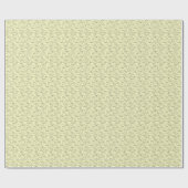 Bunken van Bunnies op geel - naadloos patroon. Cadeaupapier (Vlak)