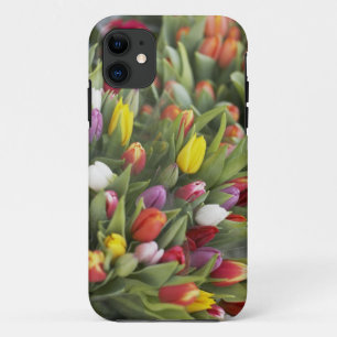 Bunken van kleurrijke tulpen Case-Mate iPhone case