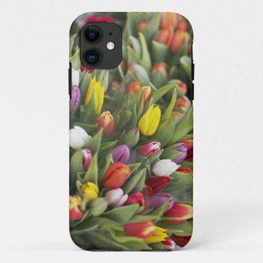 Bunken van kleurrijke tulpen Case-Mate iPhone case (Achterkant)