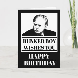 Bunker Boy wenst je een gelukkige verjaardag Kaart